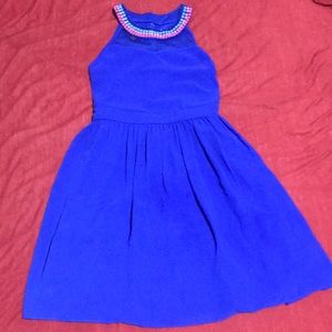blue girls dress